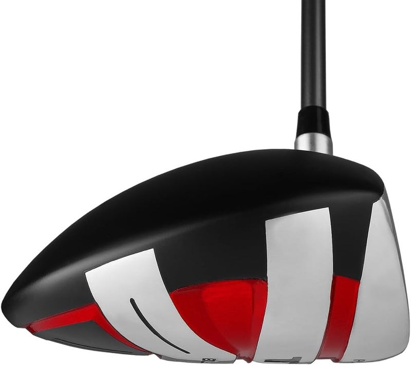 PowerBilt TPS Blackout Max Driver, Men's 10.5 Degree in Black/Red with Headcover - Image 3